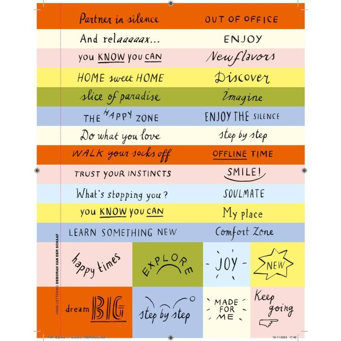Flow Paper Book for Vision Boards