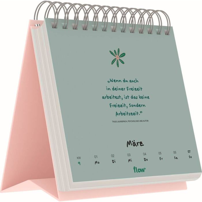 Flow Slow Down Wochenkalender 2027
