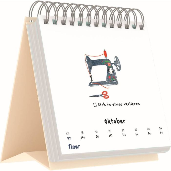 Flow Wochenkalender 2027: Was uns wirklich glücklich macht